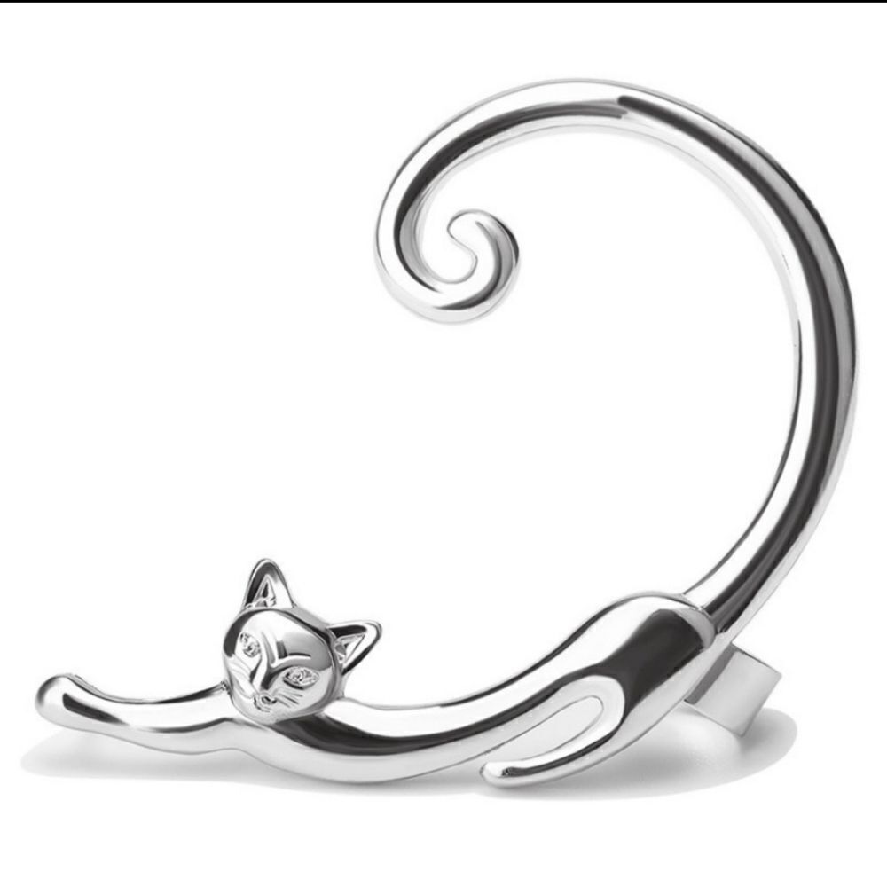 New In Package Cat Earring Clip - Picture 2 of 3